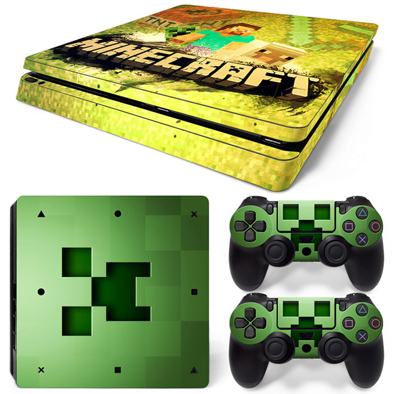 Minecraft ps4 skin decal for console and controllers 