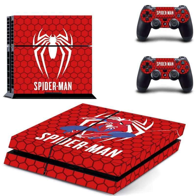 Spiderman Ps4 Skin Sticker Decal - Consoleskins.co