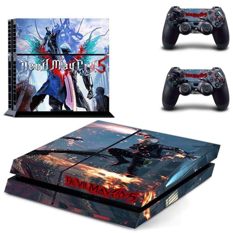 Buy Devil May Cry 5 PS4 Pro Vinyl Skin Sticker Decal at ConsoleSkins.co. Pr...