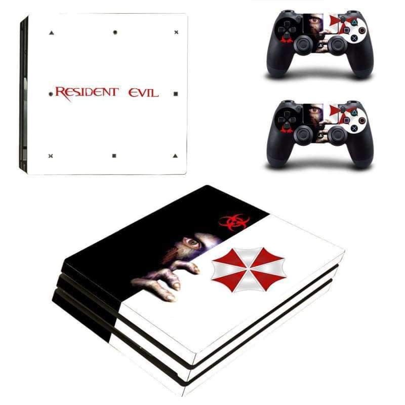 Resident Evil PS4 Pro Vinyl Skin Sticker