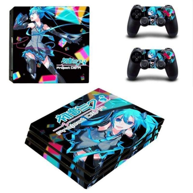 Hatsune Miku Project Diva Ps4 Pro Skin Sticker Decal Consoleskins Co