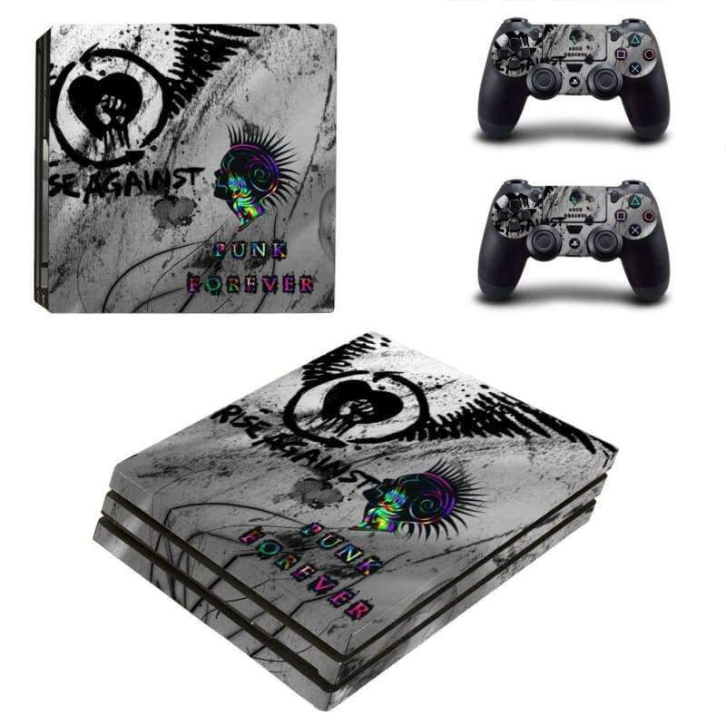 Punk Forever PS4 Pro Skin Sticker Decal