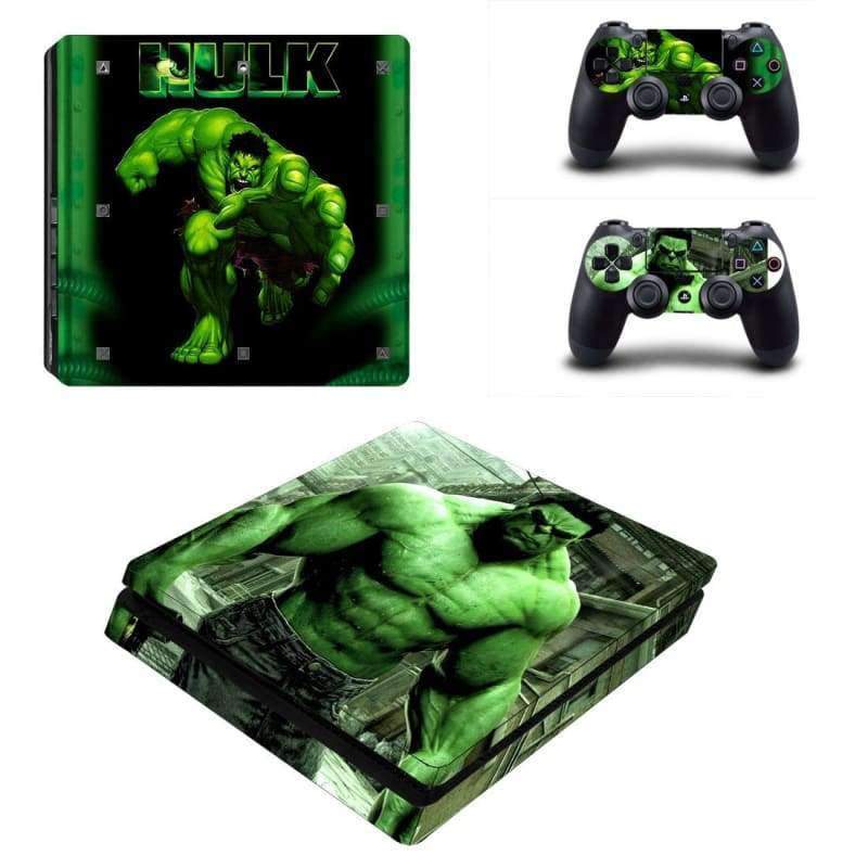 The Incredible Hulk PS4 Slim Skin Sticker Decal