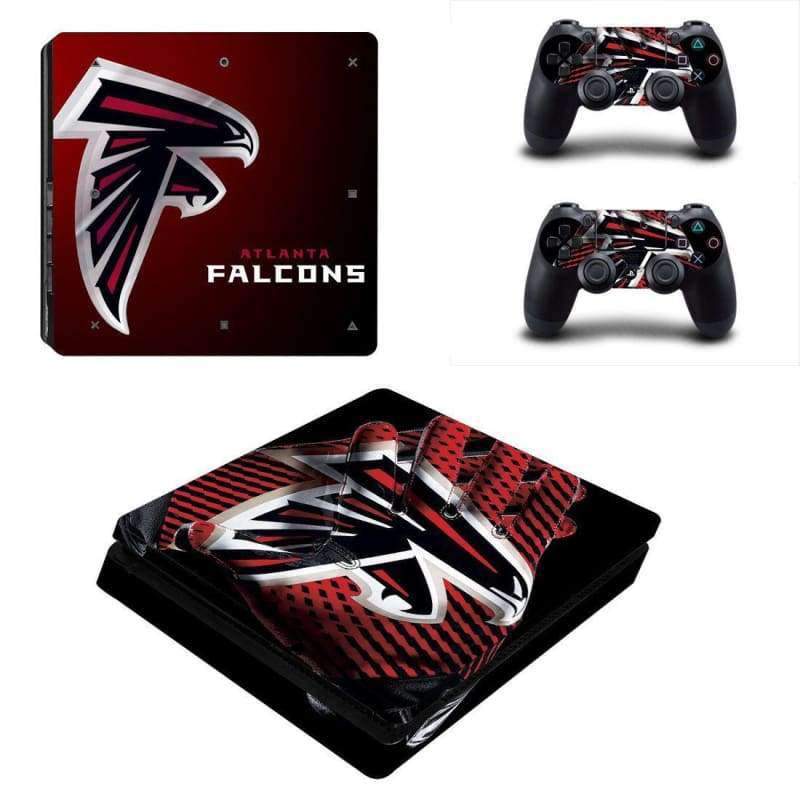Atlanta Falcons PS4 Slim Skin Sticker Decal