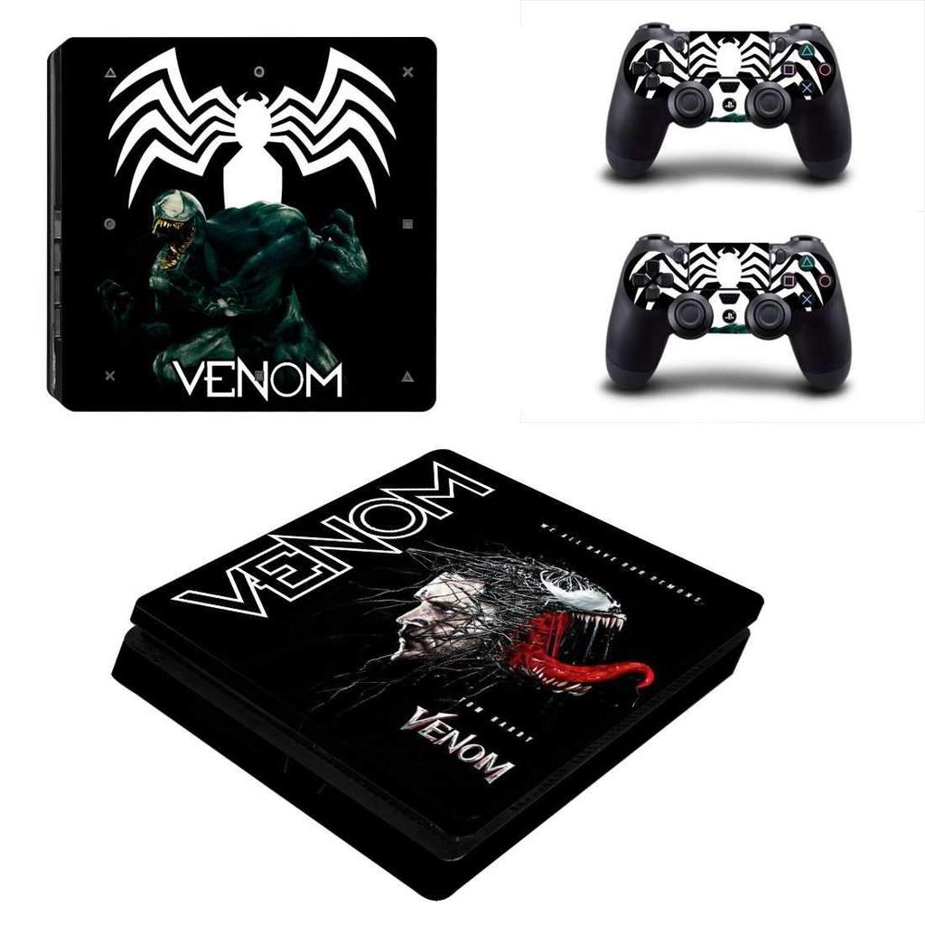 Venom PS4 Slim Wrap Skin Sticker