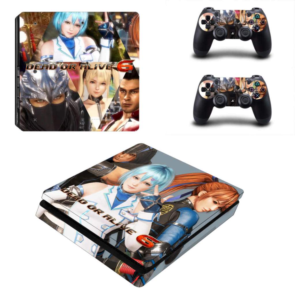 Dead Or Alive 6 PS4 Slim Skin Decal Sticker Cover
