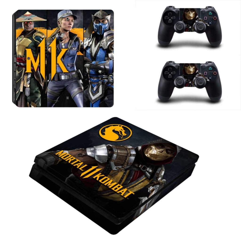 Mortal Kombat 11 PS4 Slim Skin Sticker Vinyl