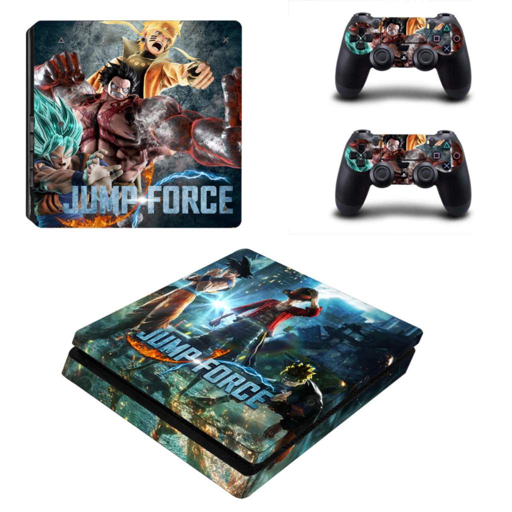 Jump Force PS4 Slim Wrap Skin Sticker Decal