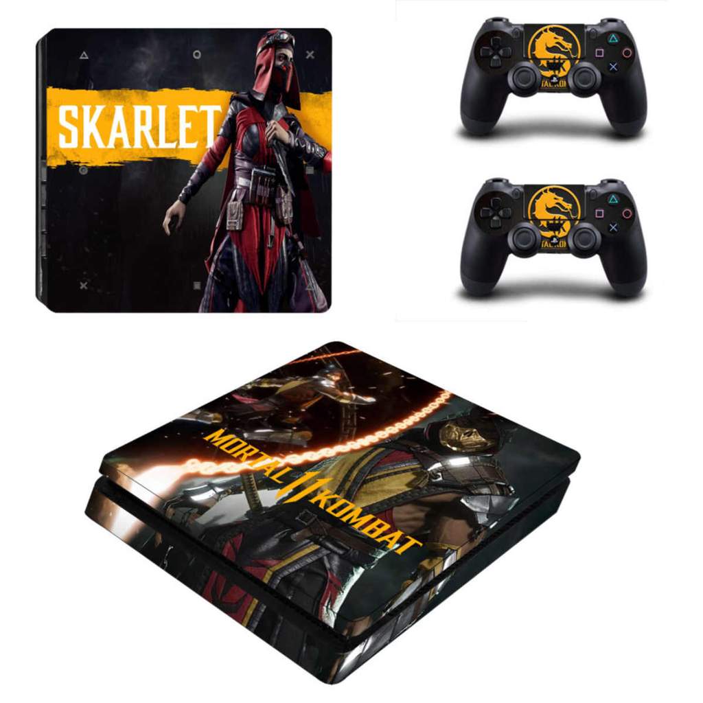 Mortal Kombat 11 PS4 Slim Skin Decal Sticker Cover
