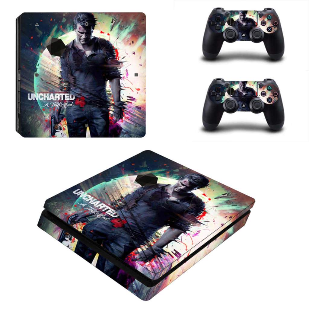 Uncharted PS4 Slim Skin Sticker Decal