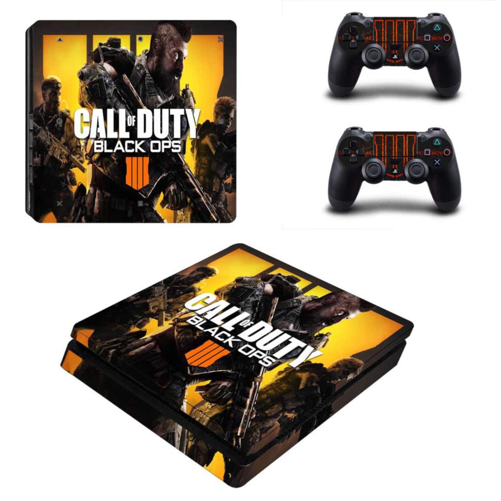 Call Of Duty Black OPS PS4 Slim Skin Sticker Decal