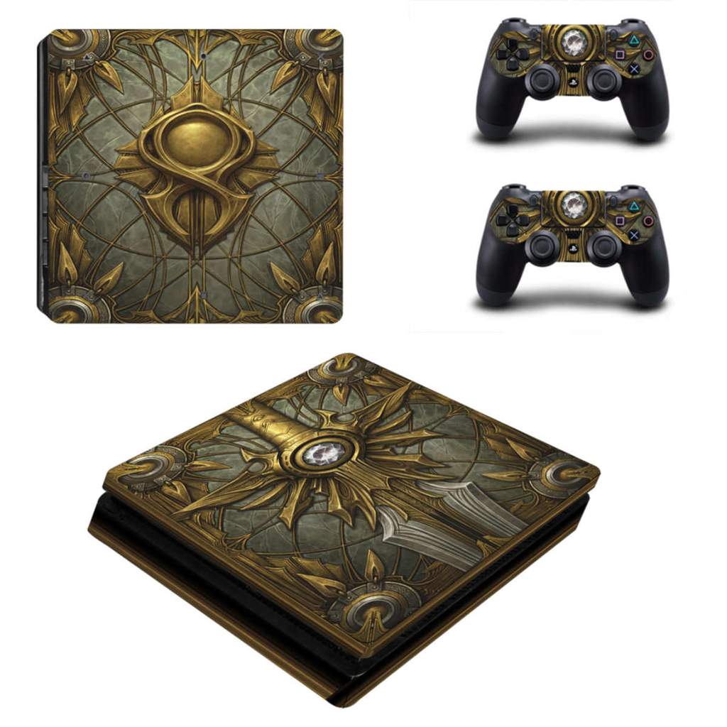 The Book Of Cain PS4 Slim Skin Wrap Sticker