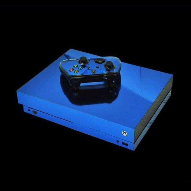 blue xbox one x