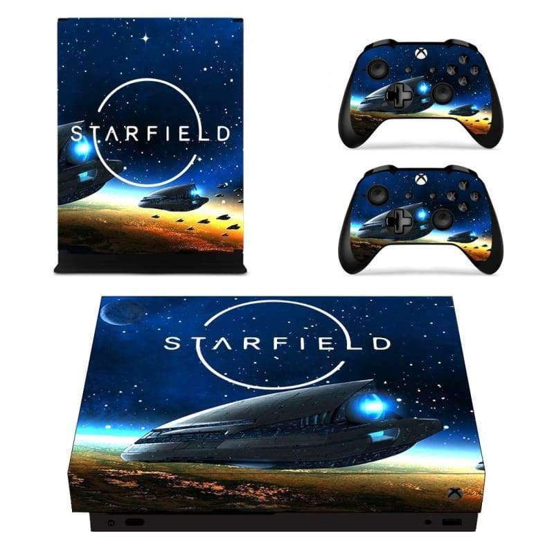 Starfield Xbox One X Skin Sticker Decal 