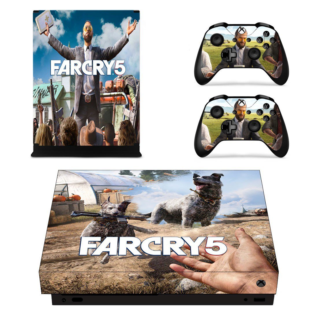 Far Cry 5 for Xbox One X and Controllers Skin Sticker