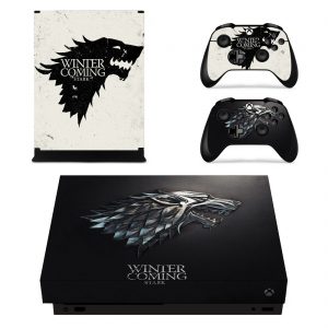 Game of Thrones Skin Sticker Decal for Xbox One X