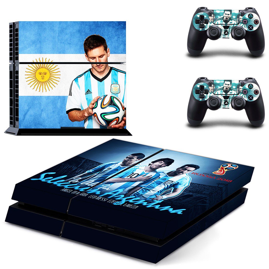 2018 FIFA World Cup Messi Cover For PlayStation 4