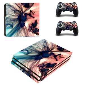Abstraction for PS4 Pro and Controllers Decal Skin Sticker