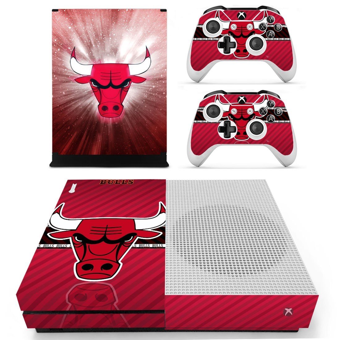 Chicago Bulls Cover For Xbox One S