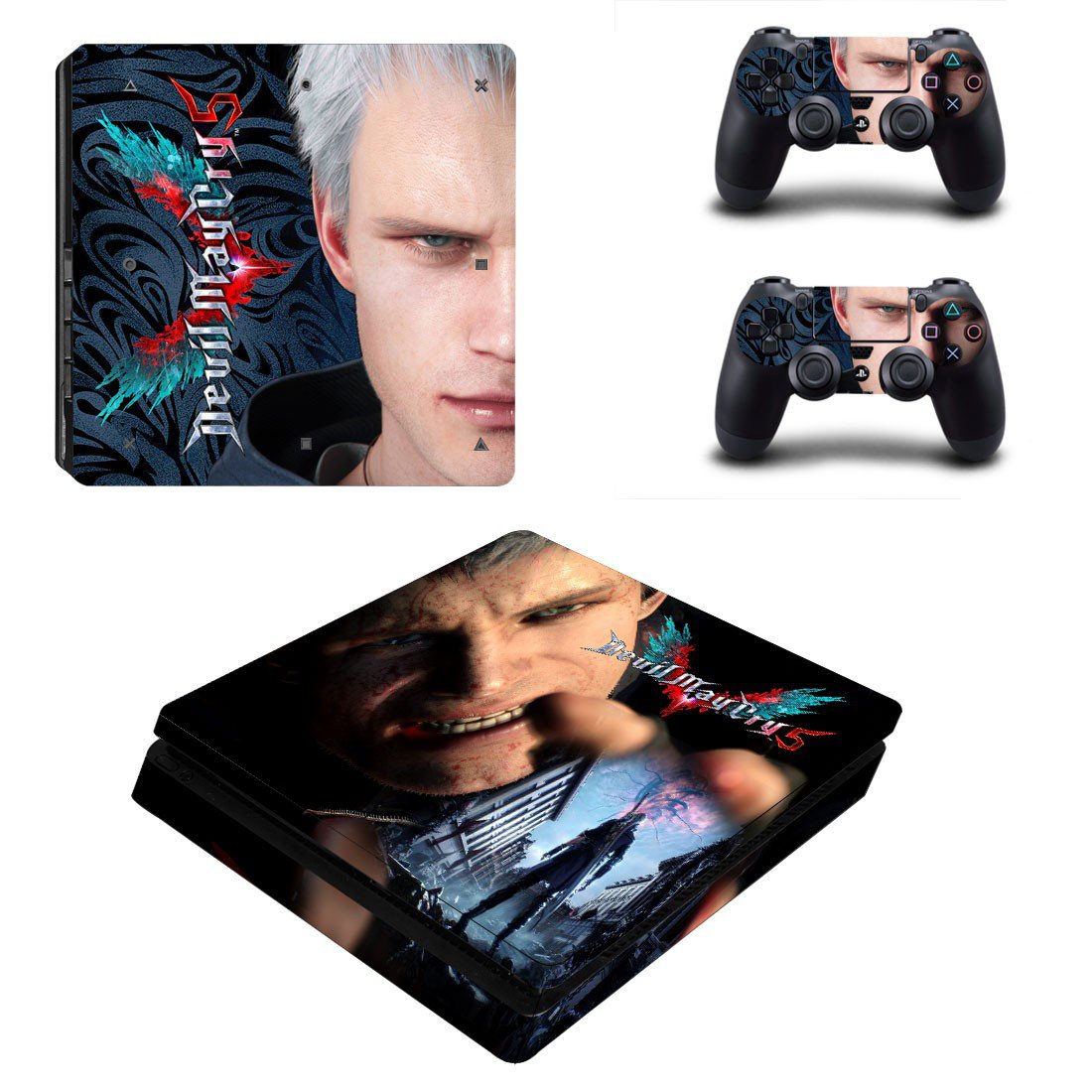 Devil May Cry 5 Cover For PS4 Slim