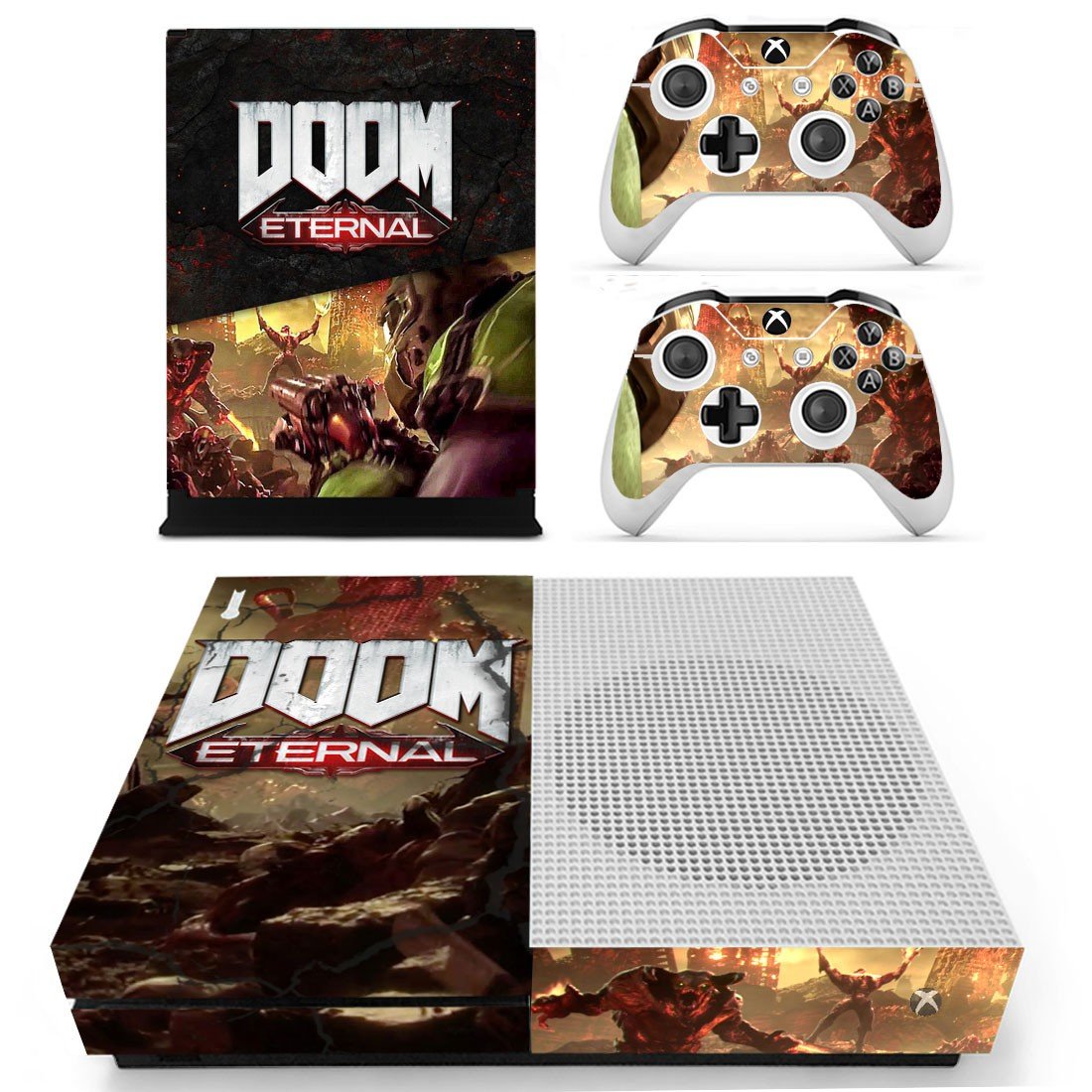 Doom Eternal Cover For Xbox One S