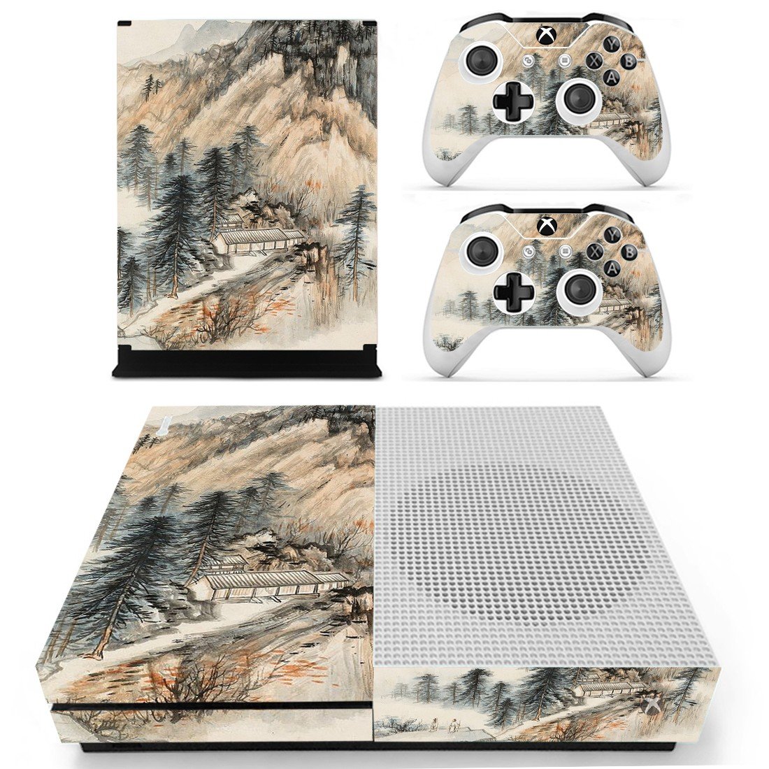 Hill Sticker Cover For Xbox One S