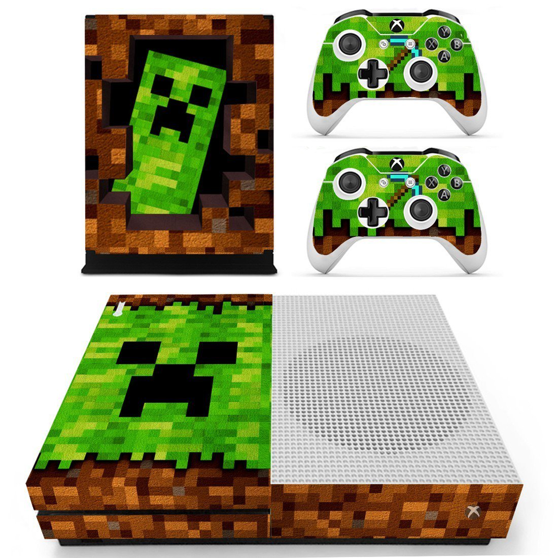 Minecraft Sticker For Xbox One S And Controllers