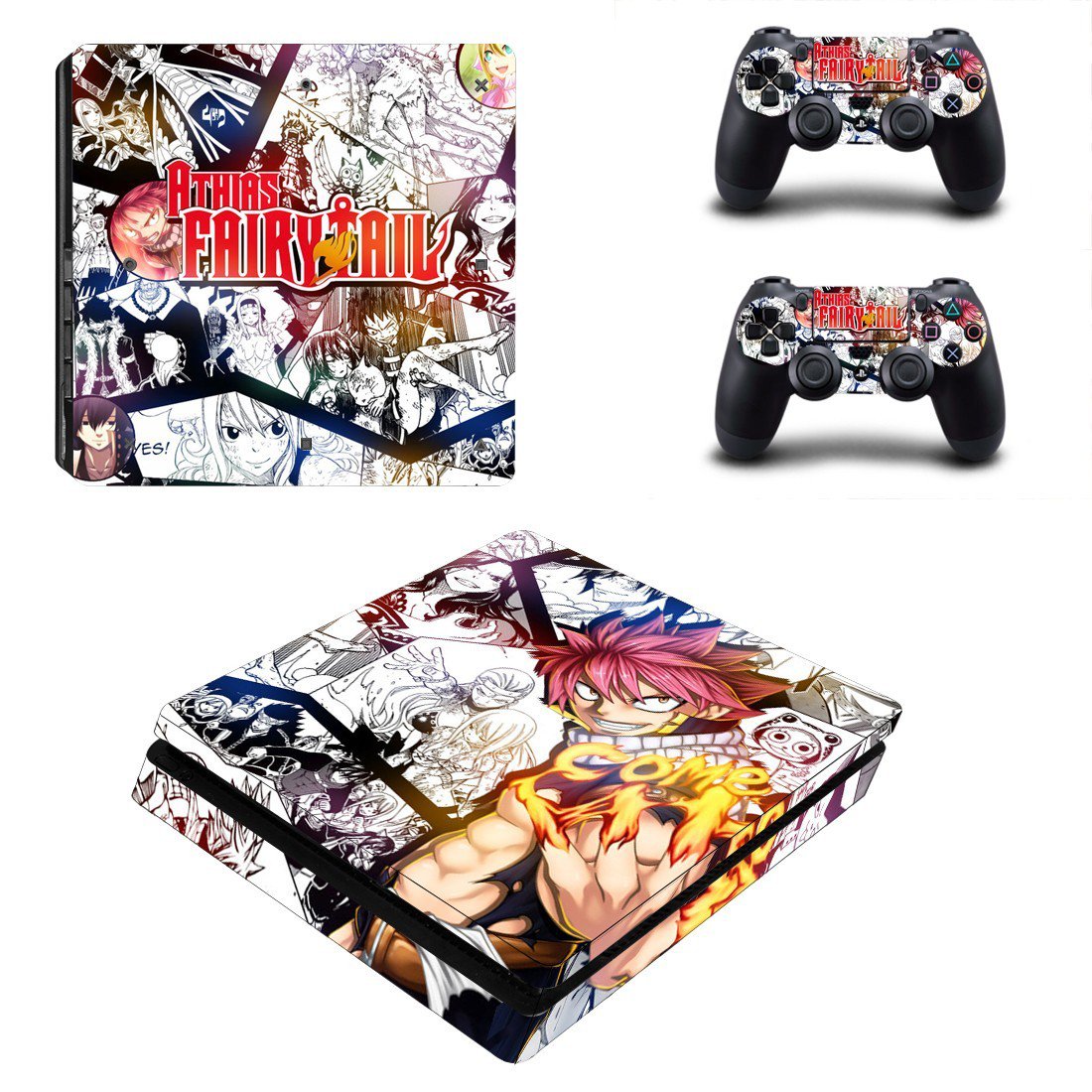 PS4 Slim Skin Cover - Fairy Tail