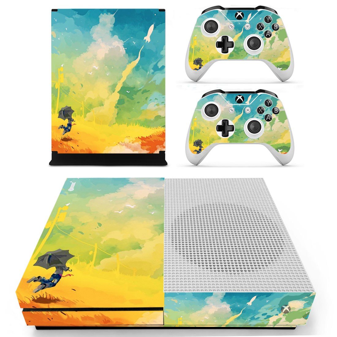 Painted Scene Cover For Xbox One S