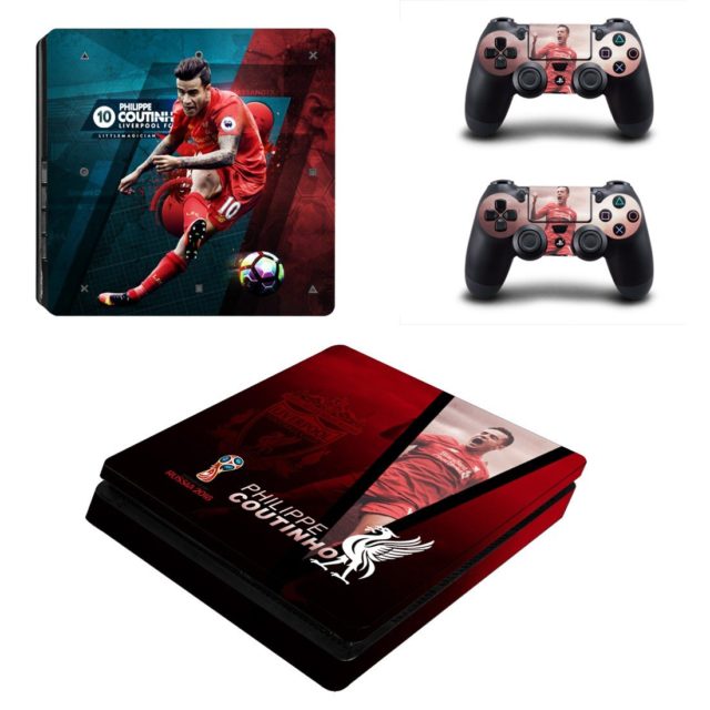 Philippe Coutinho Liverpool Cover For Ps4 Slim Consoleskins Co