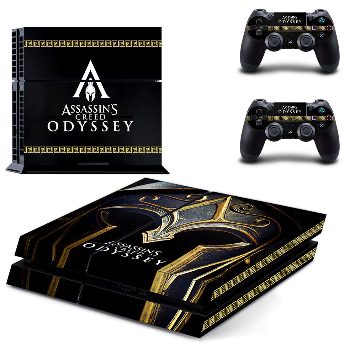 PlayStation 4 And Controllers Skin Cover Assassin's Creed Odyssey Design 7