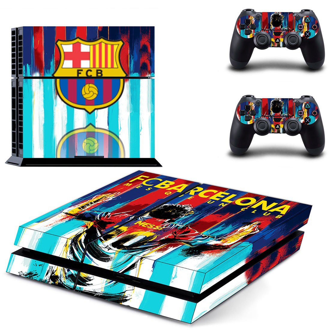 Skin PS4 PRO Adesiva Messi - Argentina