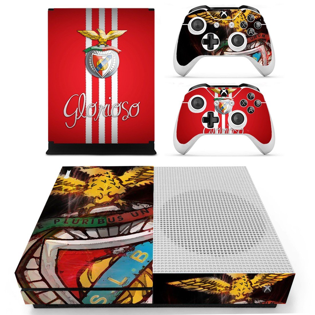 SL Benfica Cover For Xbox One S