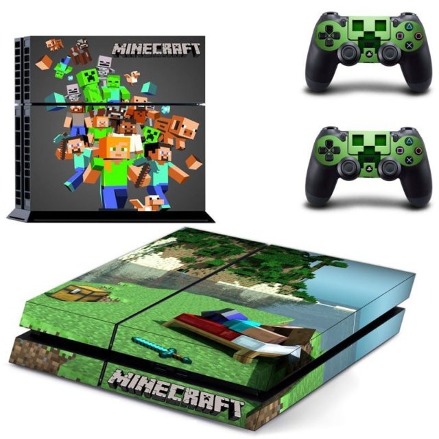 Skin Cover For Playstation 4 Minecraft Consoleskins Co