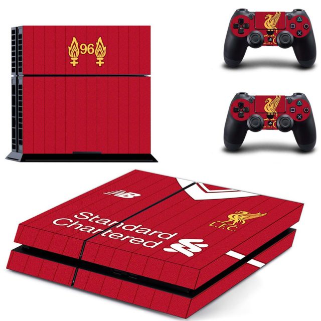Skin Cover For Ps4 Pro Liverpool Fc Design 1 Consoleskins Co