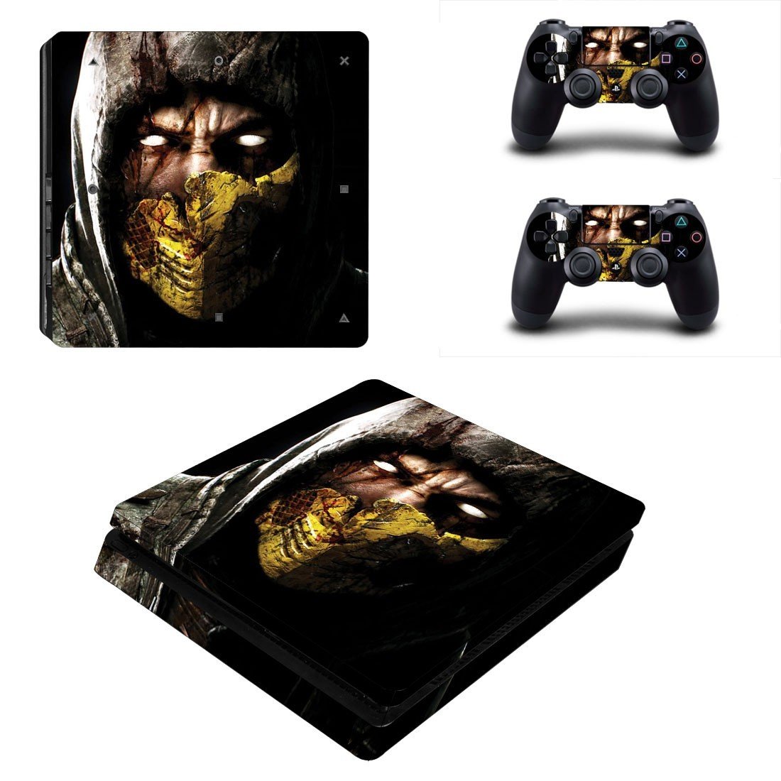 Skin Cover for PS4 Slim - Mortal Kombat X