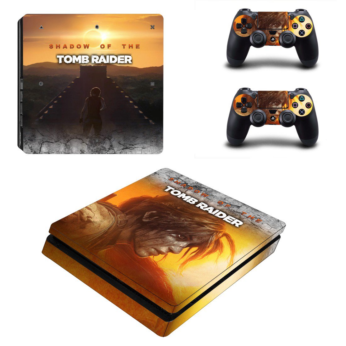 Skin Cover for PS4 Slim - Tomb Raider