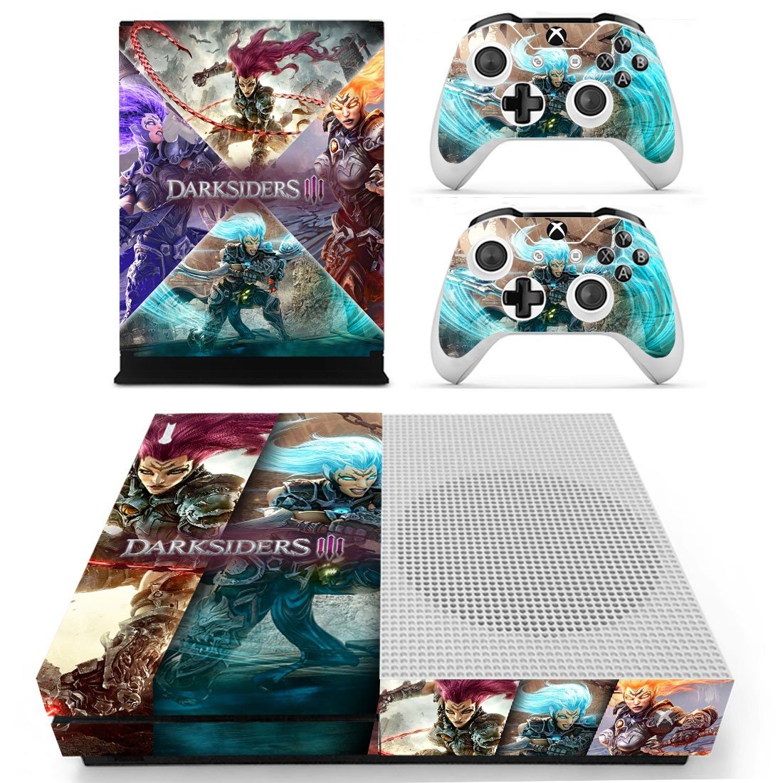 Skin Cover for Xbox One S - Darksiders 3