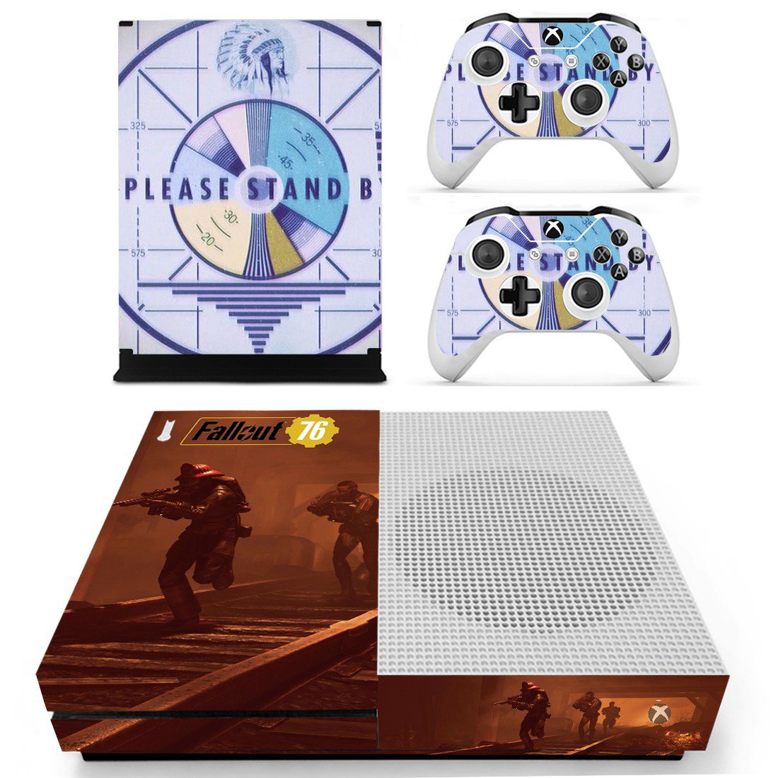 Skin Cover for Xbox One S - Fallout 76 Design 3
