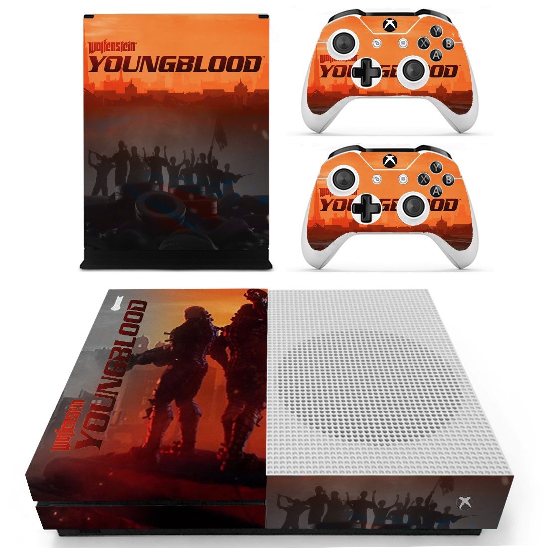 Skin Cover for Xbox One S - Wolfenstein Youngblood