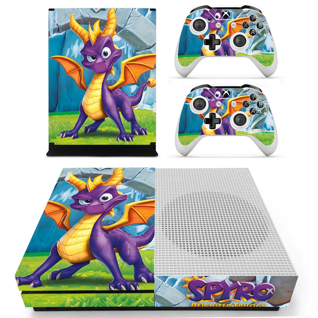 Spyro Reignited Trilogy Cover For Xbox One S
