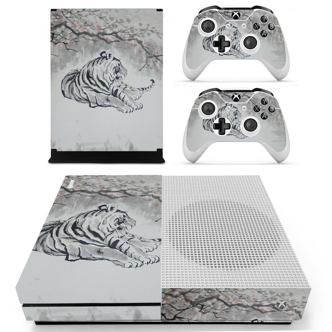 Tiger Clipart Cover For Xbox One S