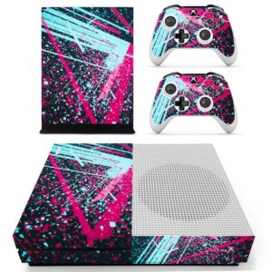 Xbox One S And Controllers Skin Sticker - Abstraction