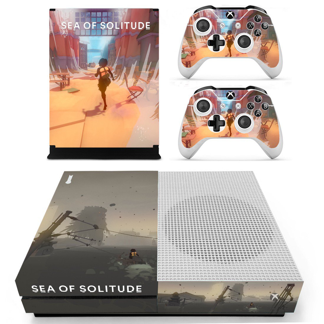Xbox One S Skin Cover - Sea of Solitude