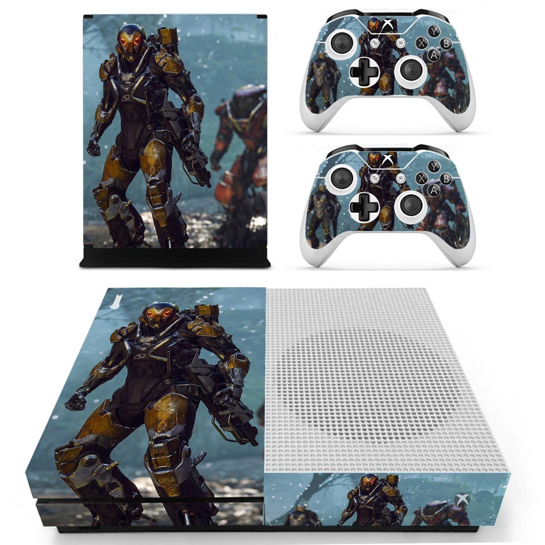 Anthem Sticker For Xbox One S And Controllers Design 2