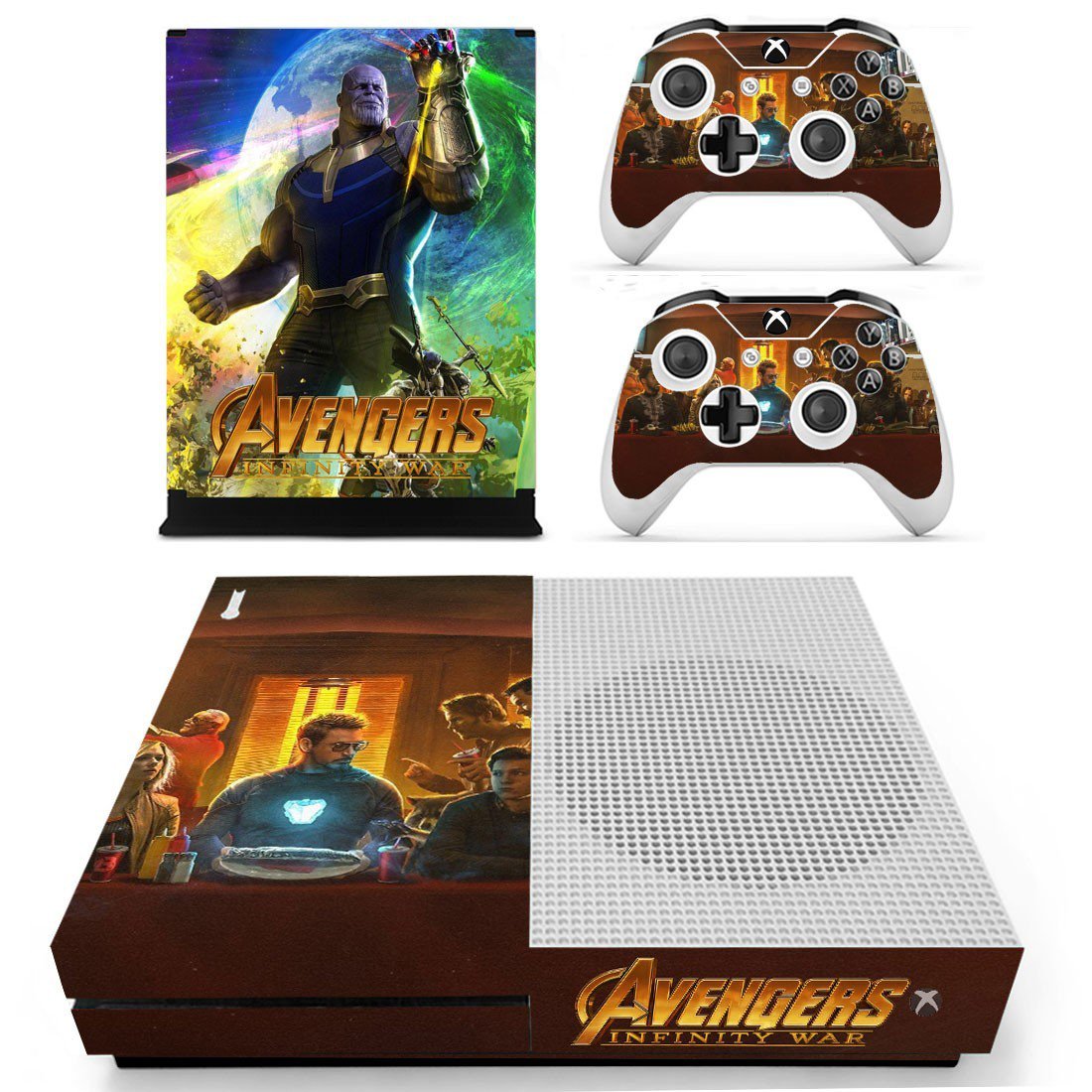 Avengers Infinity War Cover For Xbox One S