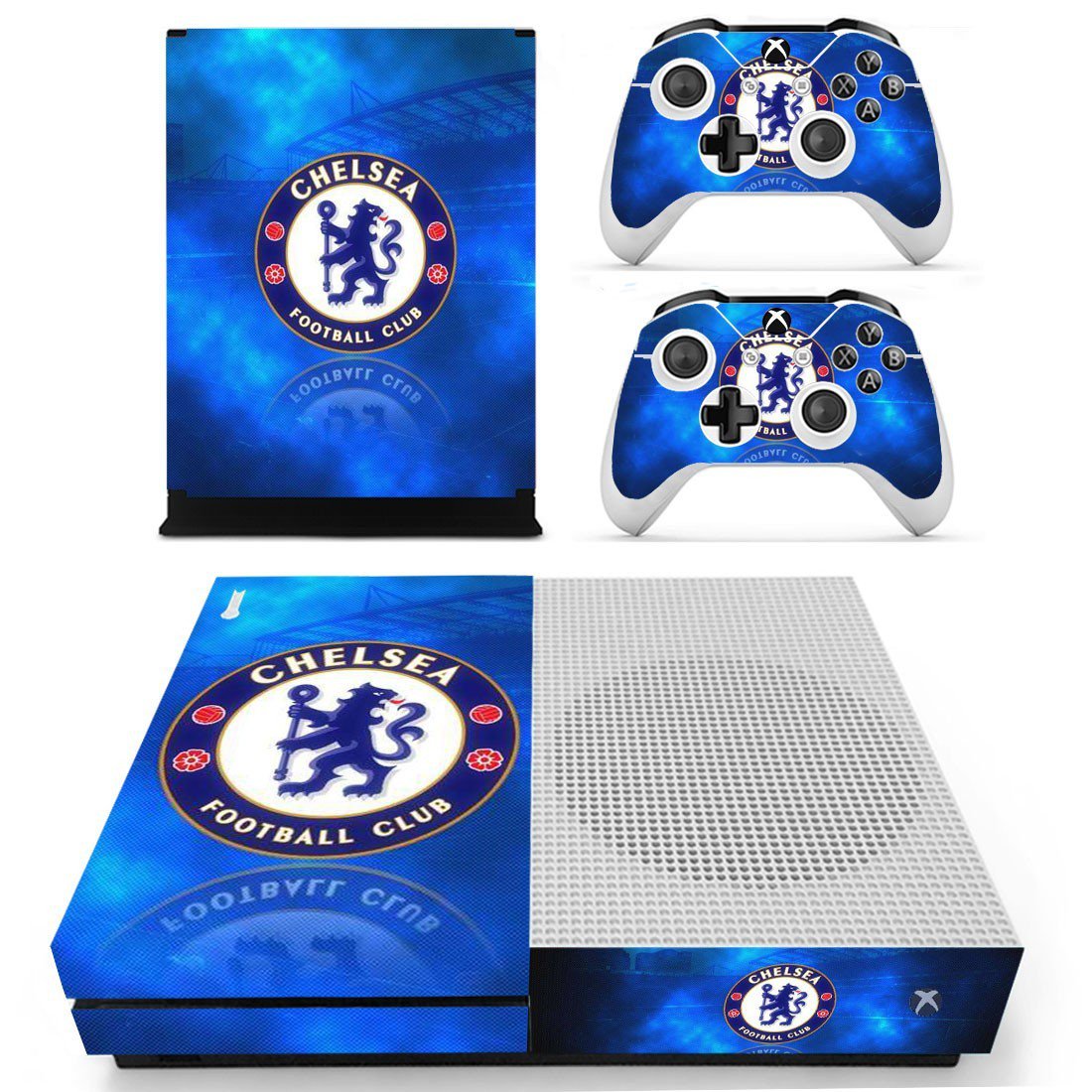 Chelsea FC Sticker For Xbox One S And Controllers