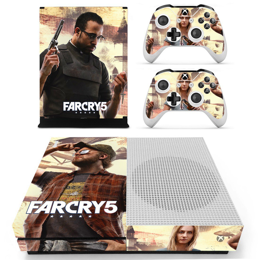 Far Cry 5 Sticker For Xbox One S And Controllers