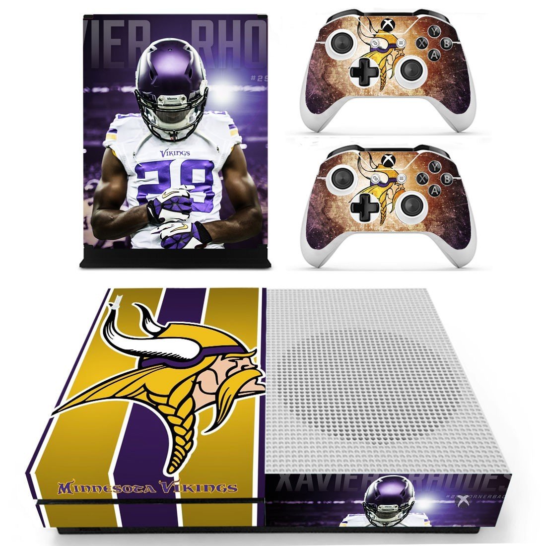 Minnesota Vikings Cover For Xbox One S