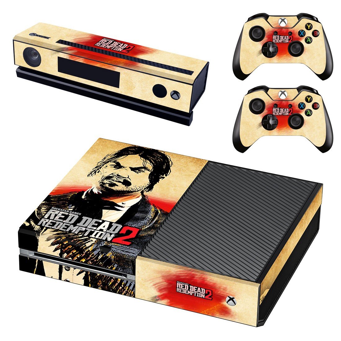 Skin Cover for Xbox One - Red Dead Redemption 2 Design 6